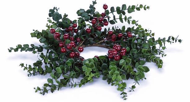 Eucalyptus & Berries Candle Ring