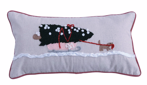 Paws & Pine Lumbar Accent Pillow