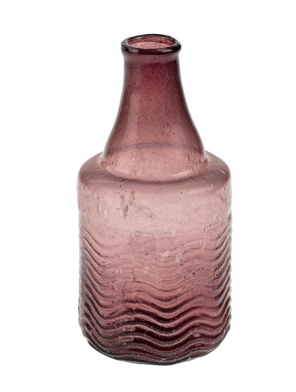 Recycled Glass Bottle Bud Vase