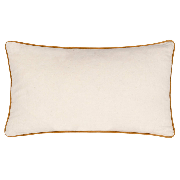 Mirrored Cheetah Embroidered Cushion, Multicolour