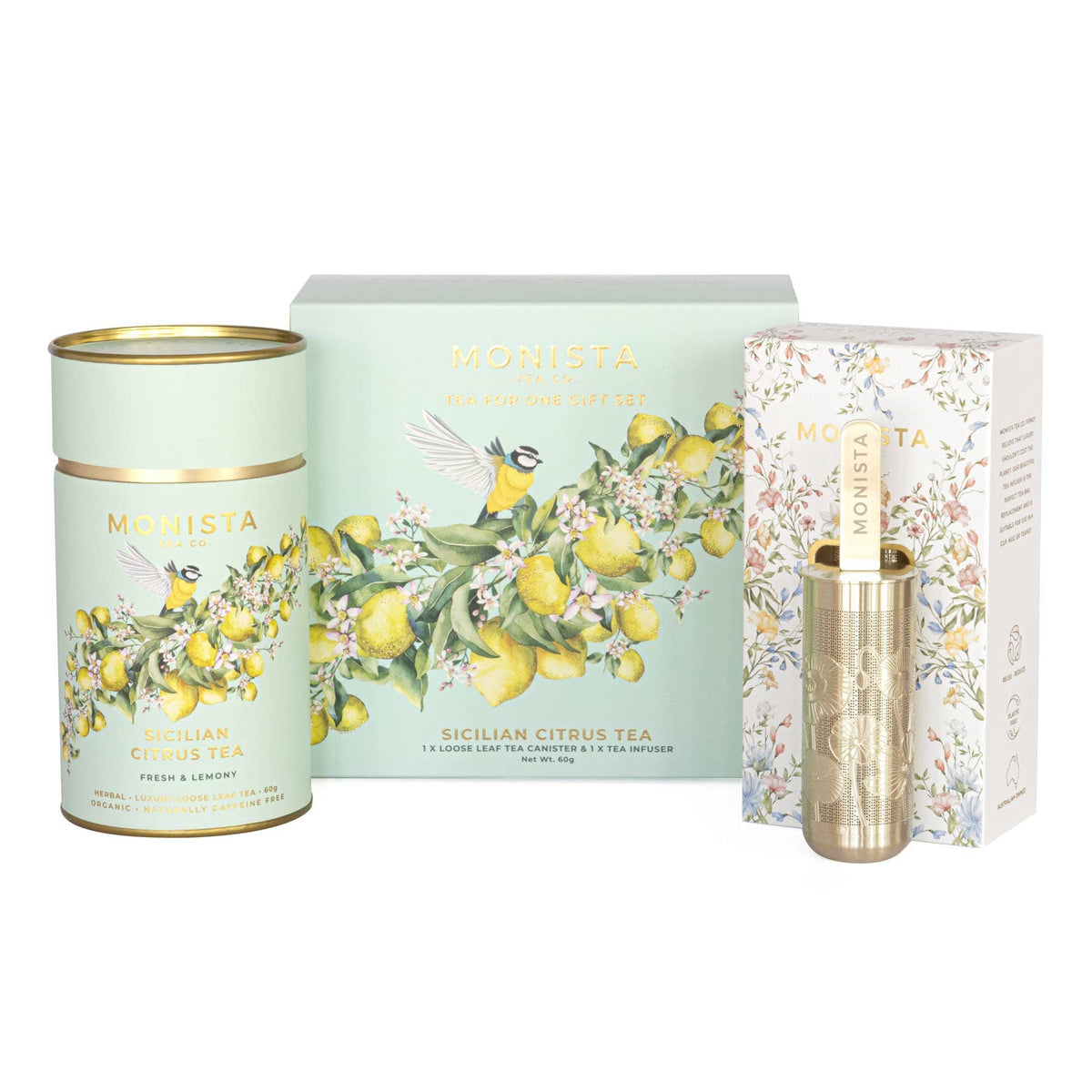 Tea for One Gift Set, Sicilian Citrus Tea