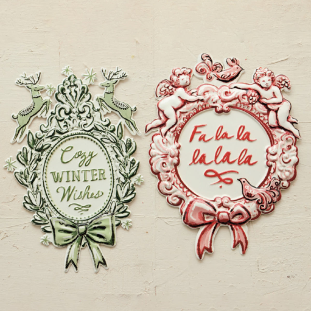 Embossed Metal Wall Decor
