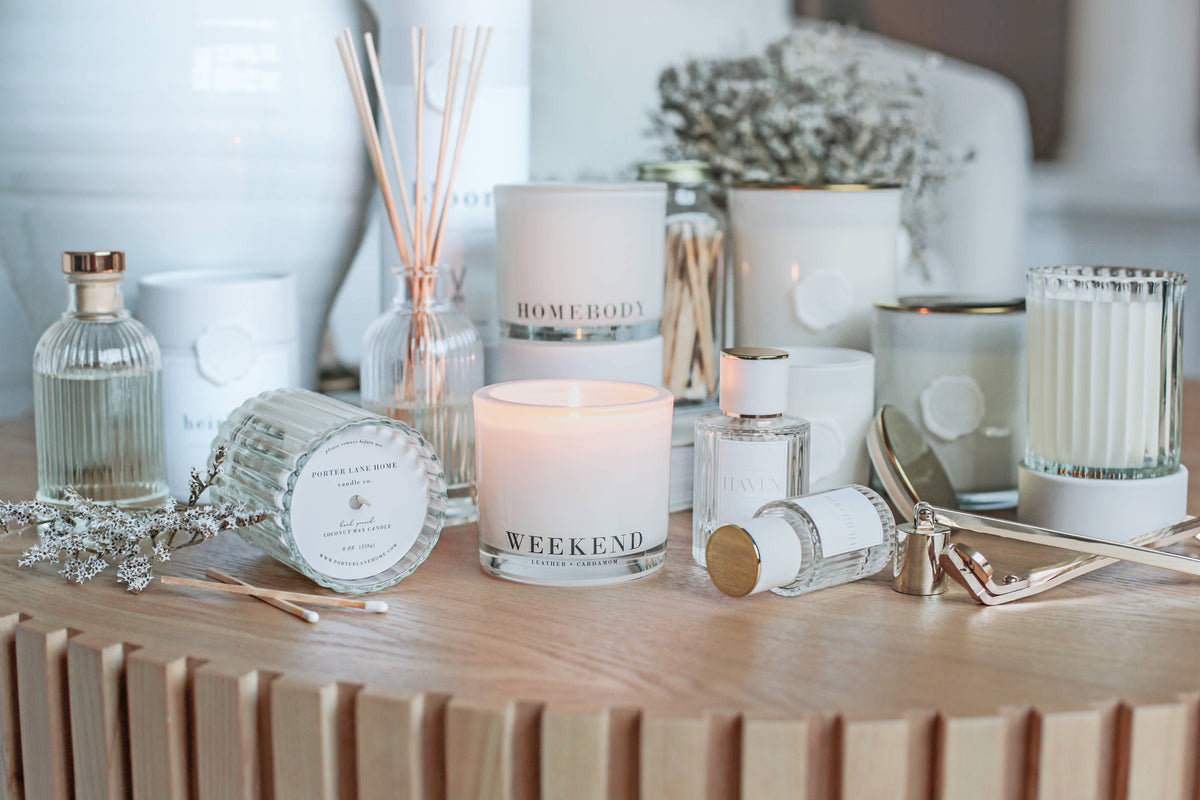 Porter Lane Home Candle, Cheers, Luxe Collection, 12 oz