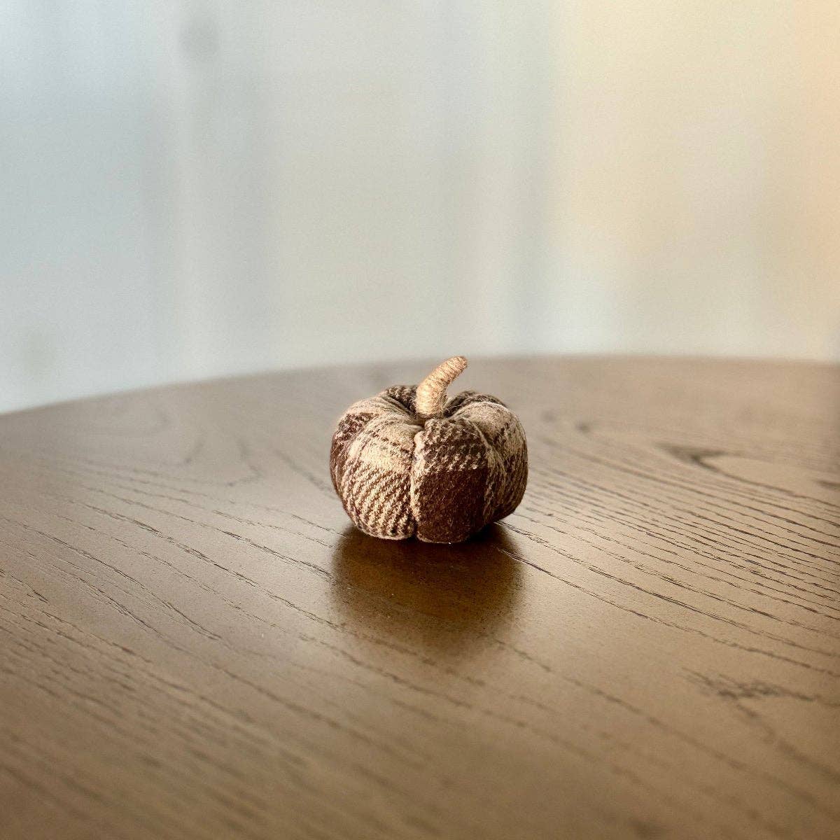 Small Montana Plaid Pumpkin