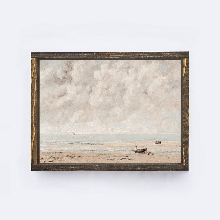Vintage Print Framed, Seaside
