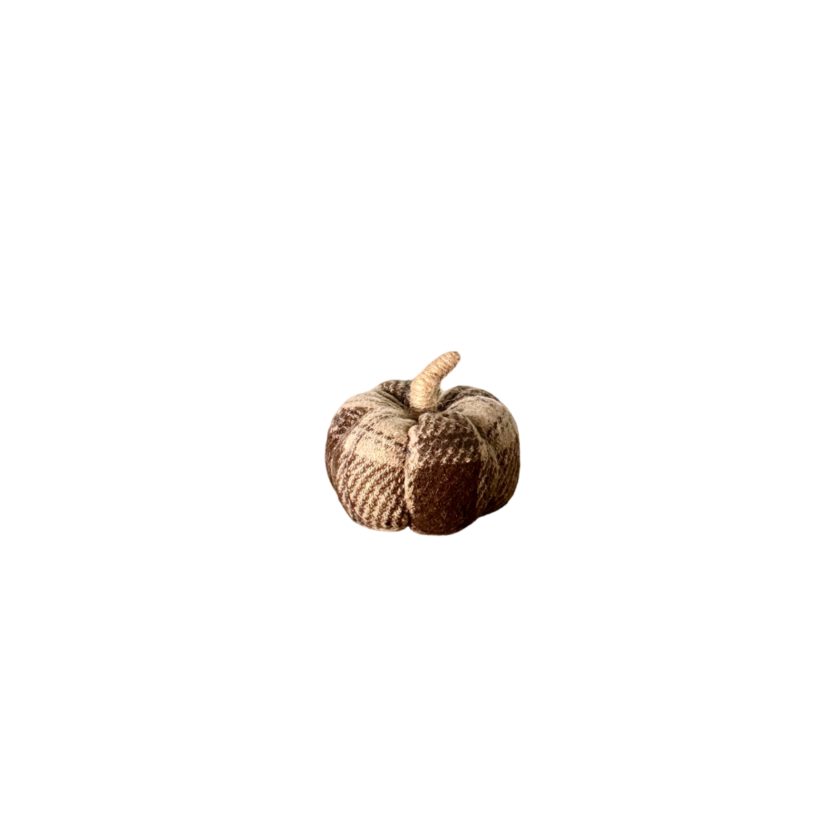 Small Montana Plaid Pumpkin