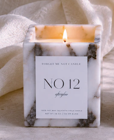 Calacatta Viola Vessel Candle