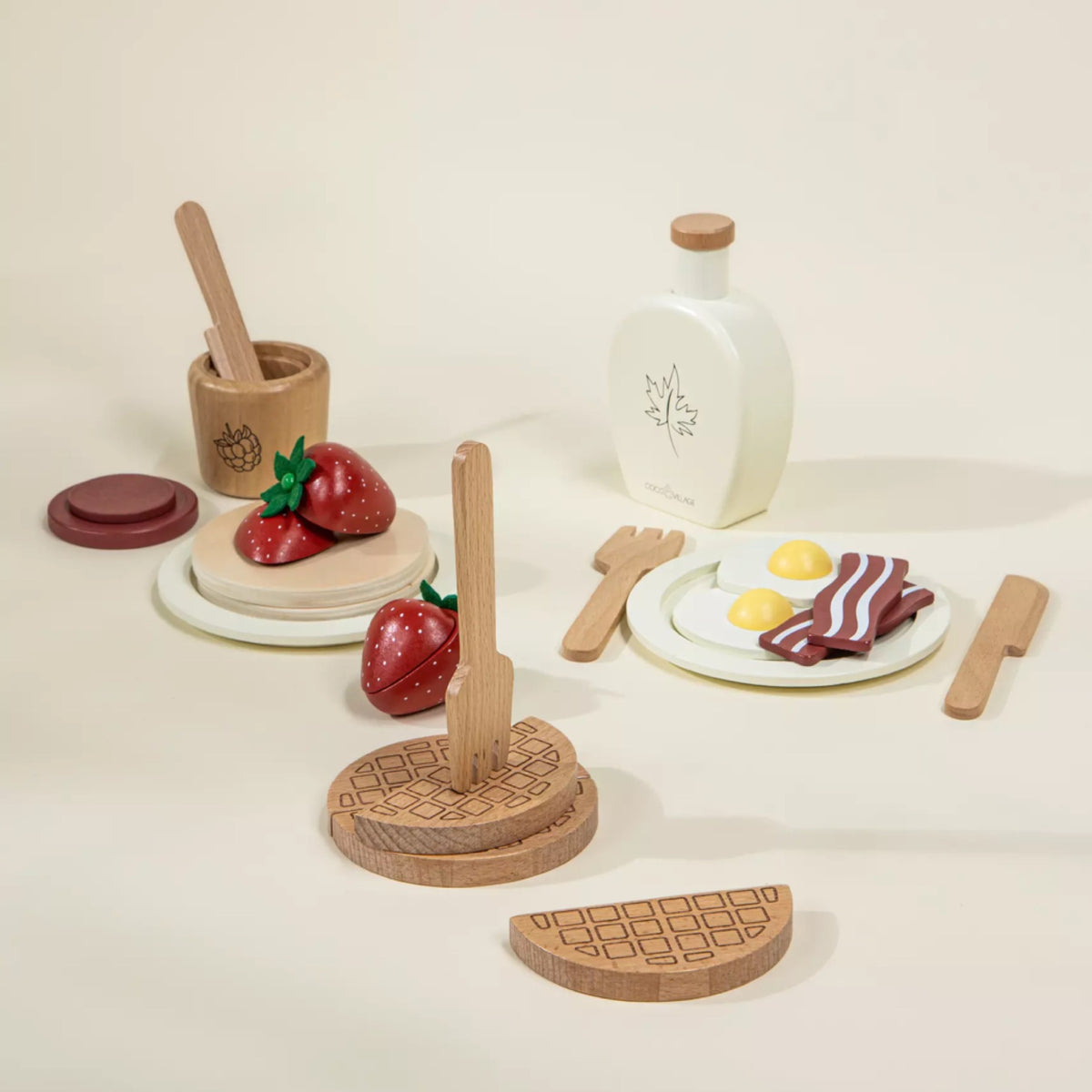 Wooden Brunch Playset