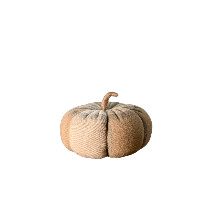 Large Ryder Plaid Pumpkin