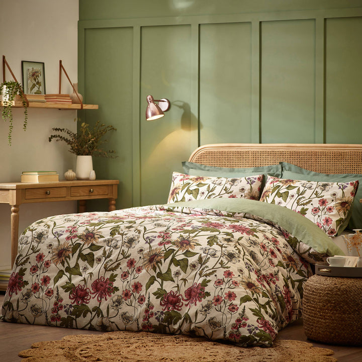 Wallflower Duvet Cover Set, Natural
