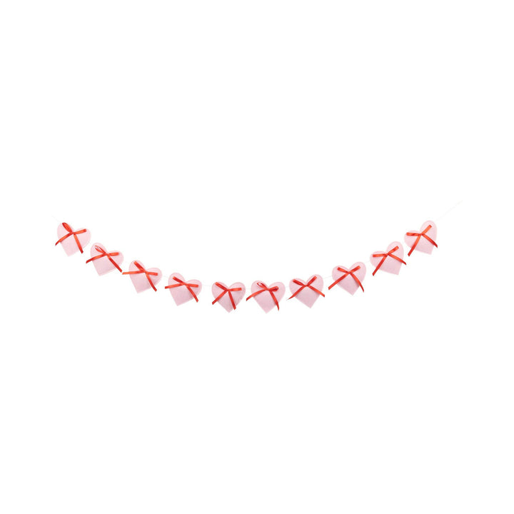 Felt Heart Banner, Valentine's Decor