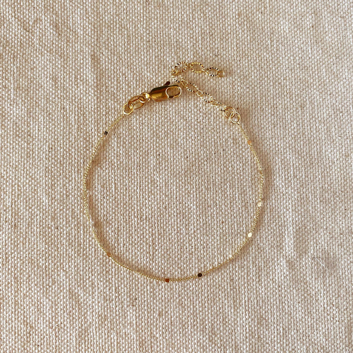 Bronwyn Bracelet, 18K Gold Filled