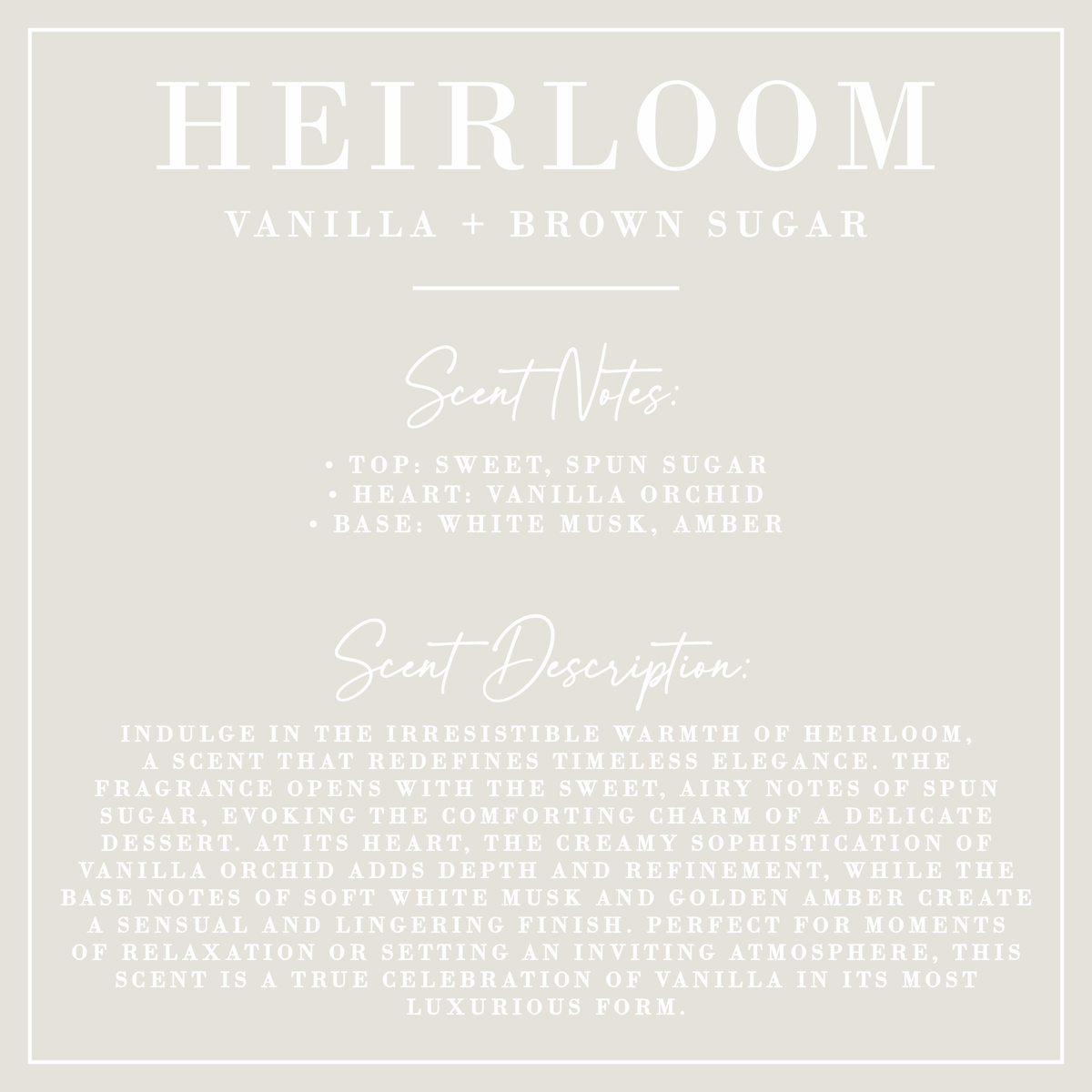 Porter Lane Home Candle, Heirloom, Luxe Collection, 12 oz