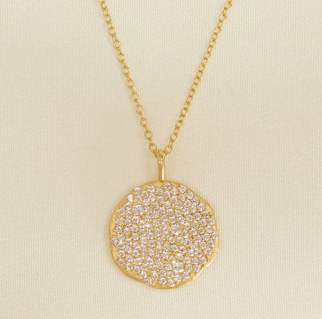 Agapee Luna Pave Necklace
