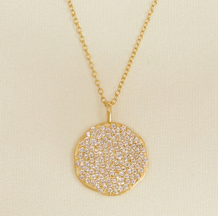 Agapee Luna Pave Necklace