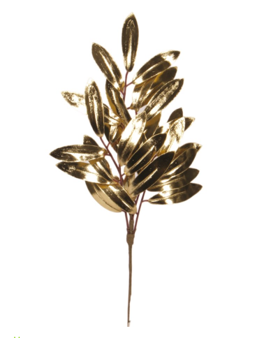 Gold Olive Leaf Pick
