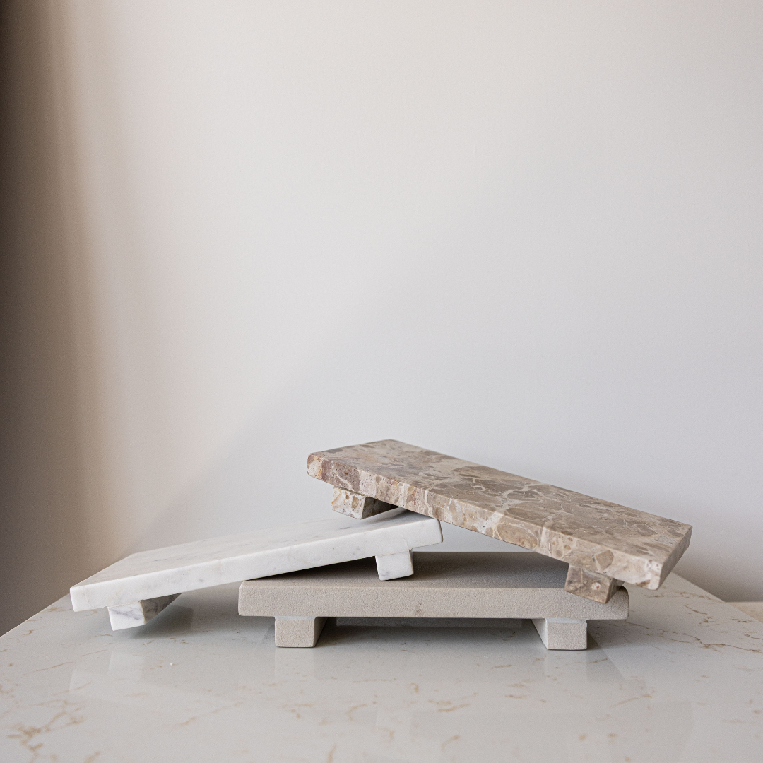 Chocolate Marble Trivet Riser