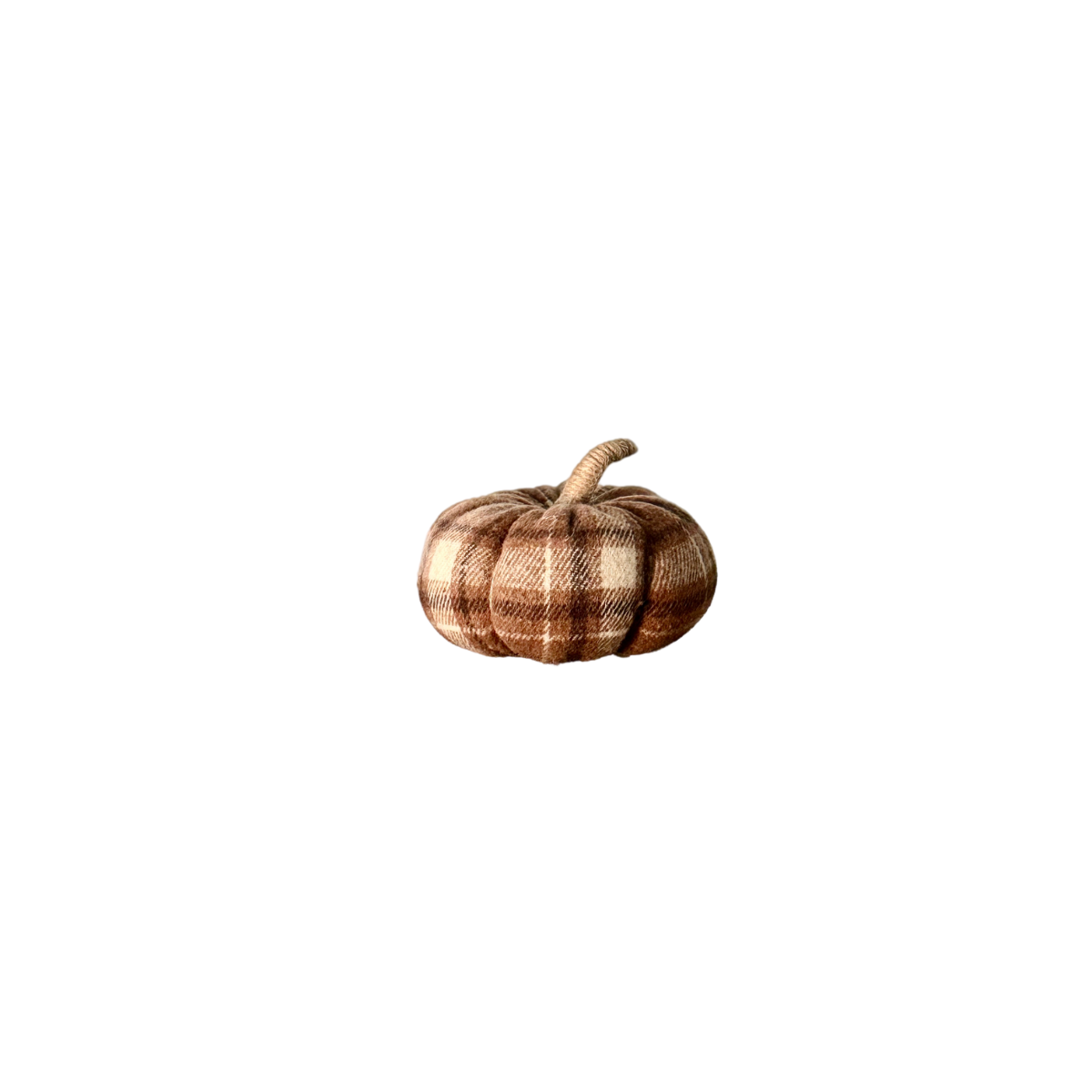 Medium River Plaid Pumpkin