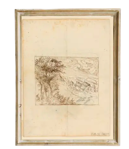 Vintage Framed Print - Countryside
