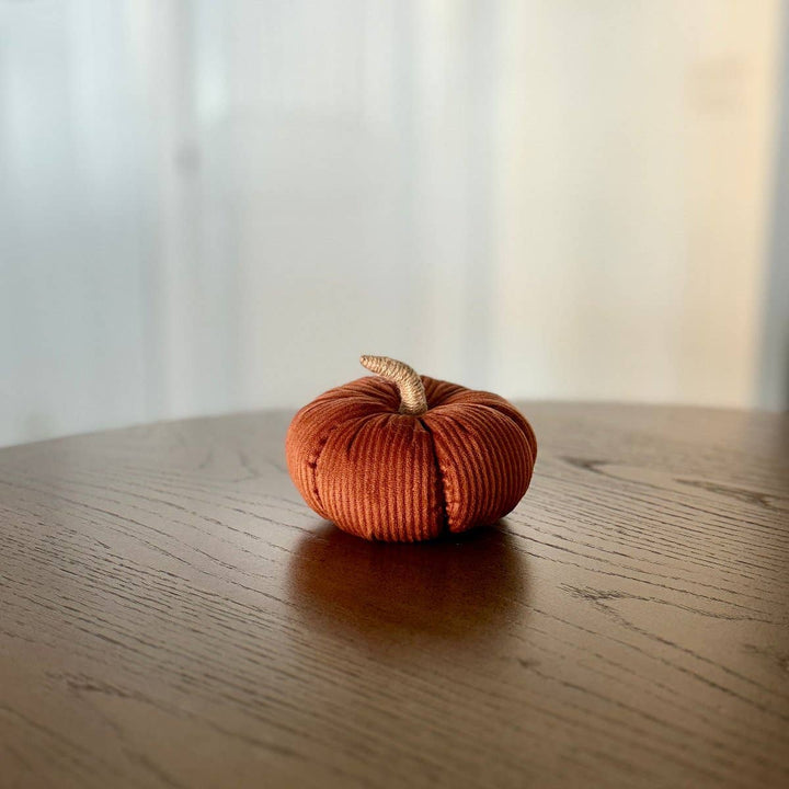 Medium Rust Corduroy Pumpkin