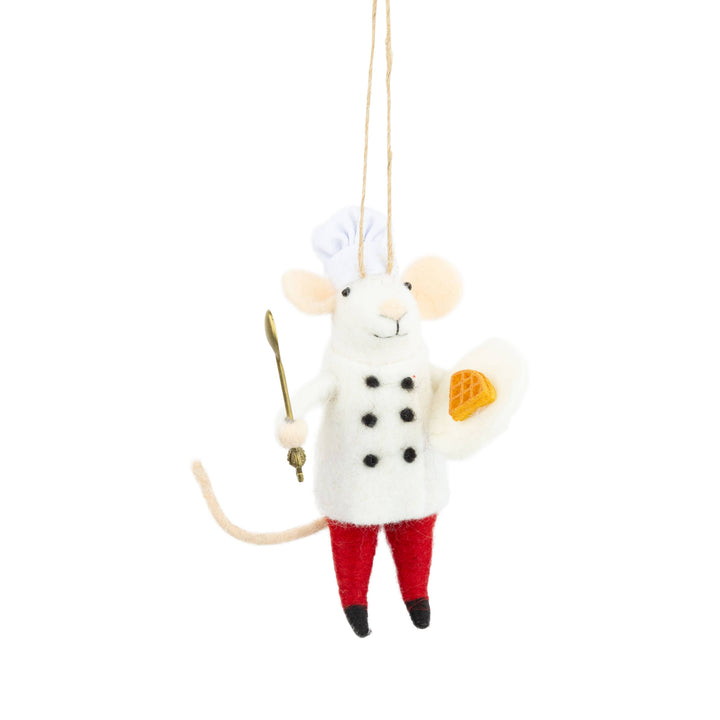 Pastry Pierre Felt Mouse Ornament