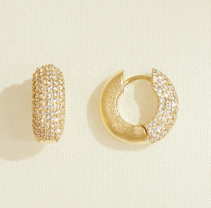 Gemma Huggie Earrings