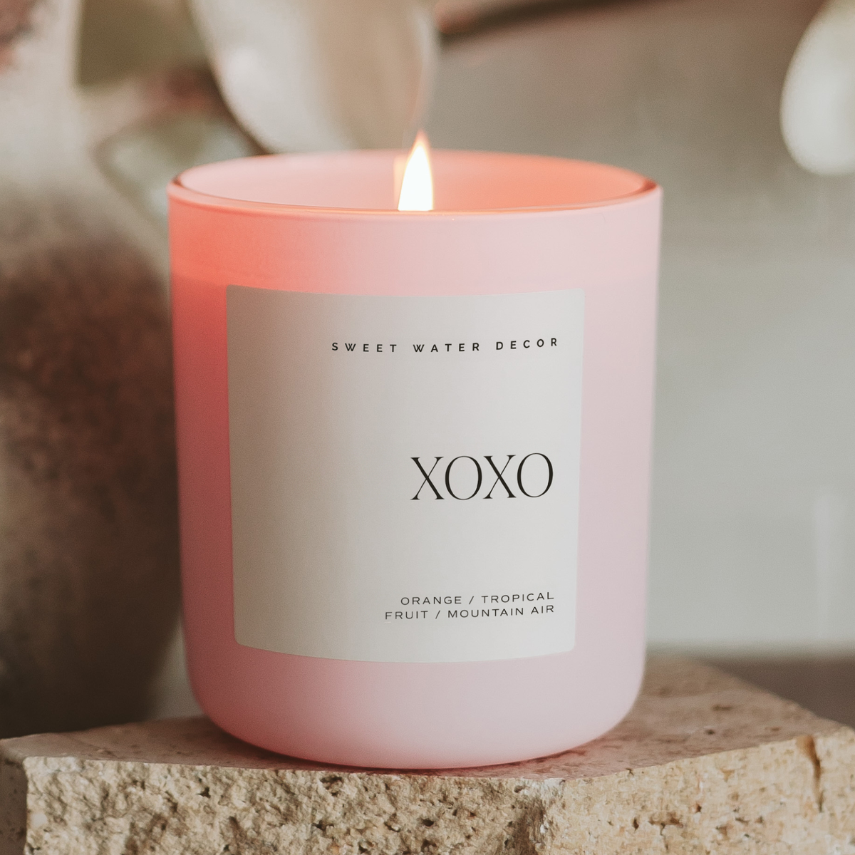 XOXO Soy Candle, Island Air, 15 oz