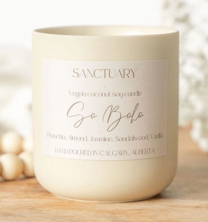 Sanctuary Luxury Candle, 9oz